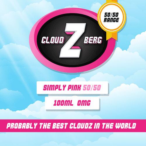 Simply Pink Cloudzberg E-Liquid 100ml UK - eCigarette Outlet Simply Pink Cloudzberg E-Liquid 100ml UK - eCigarette Outlet