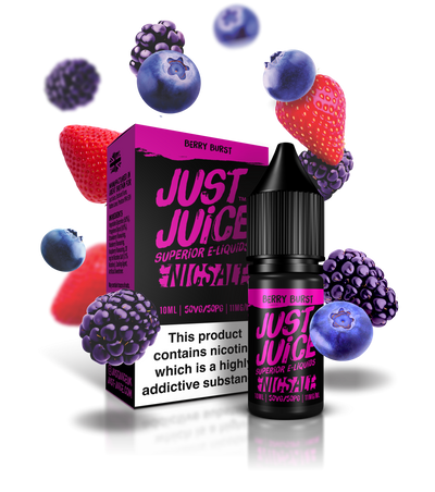 berry burst nic salt just juice uk