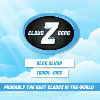 blue slush cloudzberg eliquid UK