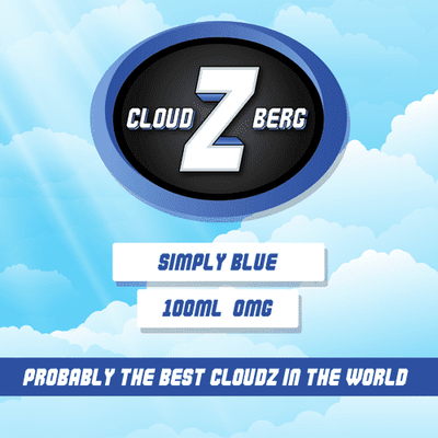 Simply Blue- Cloudzberg-e-liquid- UK