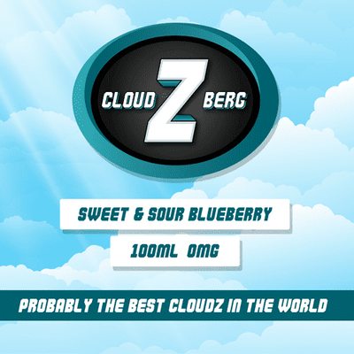sweet and sour blueberry cloudzberg eliquid