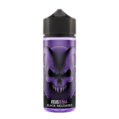 black reloaded eliquid 100ml zeus juice