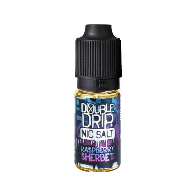 double drip nic salt raspberry sherbet UK