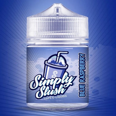 simply slush blue raspberry e liquid