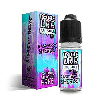 raspberry sherbet double drip eliquid 10ml