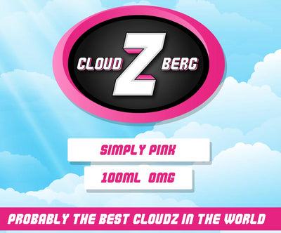 Simply Pink Cloudzberg E-Liquid 100ml
