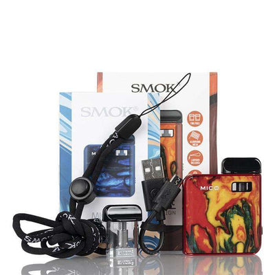 smok mico aio pod kit contents